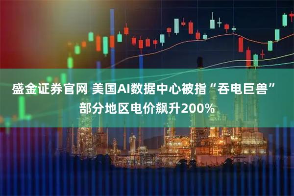 盛金证券官网 美国AI数据中心被指“吞电巨兽” 部分地区电价飙升200%